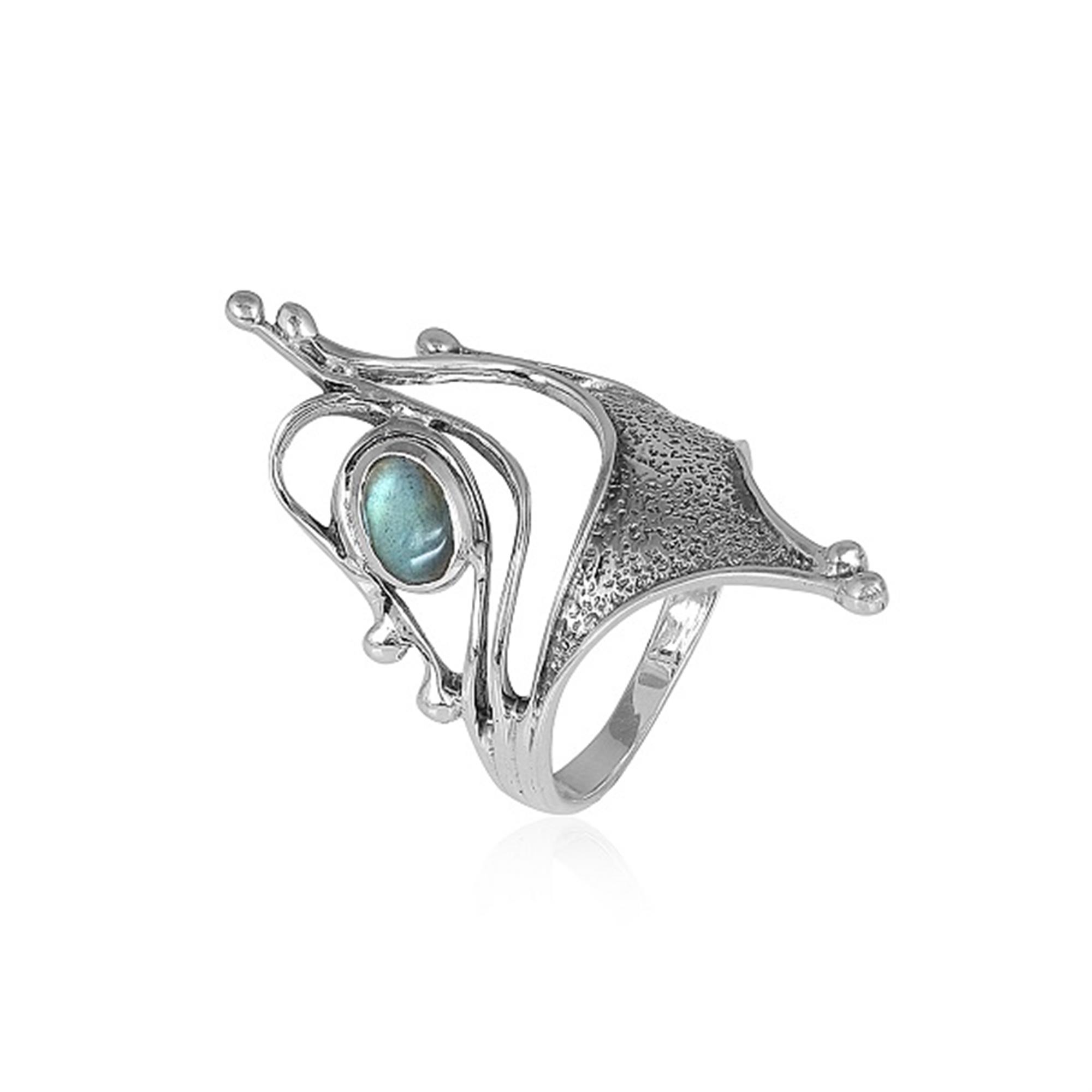 Stylish 925 Sterling Silver Filigree Handmade Ring Fine Jewelry Wholesaler Supplier 