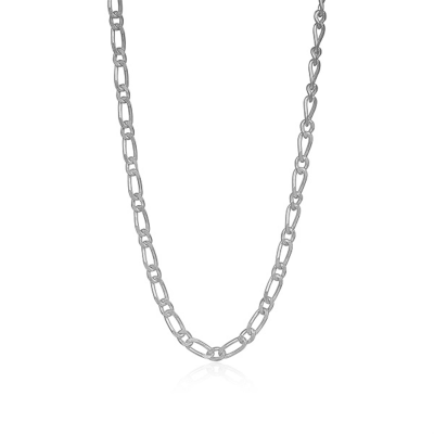 Pure 925 Sterling Silver Figaro Chain Fine Jewelry Manufacturer 3.1 MM 