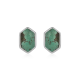 Hexagon Shape Cute Dainty 925 sterling Silver Stud Earring Fine Jewelry Supplier | Akrati Jewels Inc
