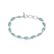 Buy 925 Sterling Silver Round Shape Gemstone Bracelet Fine Jewelry Manufacturer | Akrati Jewels Inc