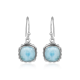 Natural Cushion Shape Gemstone 925 Sterling Silver Dangle Earring Manufacturer | Akrati Jewels Inc