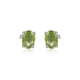 Oval Minimalistic 925 Sterling Silver Stud Push Back Handmade Earring Jewelry Exporter | Akrati Jewels Inc