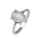 Natural Moonstone 925 Sterling Silver Ring Fine Jewelry | Akrati Jewels Inc
