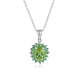 925 Sterling Silver Flower Design Necklace Handmade Jewelry Exporter | Akrati Jewels Inc