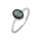 Eternity Sterling Silver Peridot Gemstone Ring Jewelry Supplier From India | Akrati Jewels Inc