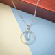Healing Crystal Quartz Pendant 925 Sterling Silver Jewelry | Akrati Jewels Inc