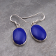 Lapis Lazuli Gemstone Silver Earring | Akrati Jewels Inc