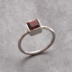 Precious Garnet Sterling Silver Ring | Akrati Jewels Inc