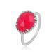 Ruby Silver Ring Gemstone Jewelery Manufacturer | Akrati Jewels Inc