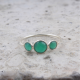 Green Onyx Gemstone Sterling Silver Ring Wholesale silver jewelry | Akrati Jewels Inc