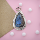Labradorite Gemstone Sterling Silver Pendant Online Silver Jewelry | Akrati Jewels Inc