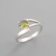 Classic Peridot Silver Ring Gemstone Jewelery Wholesaler | Akrati Jewels Inc