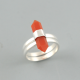 Artisan Handmade Sterling Silver Red Onyx Ring Jewelry | Akrati Jewels Inc