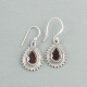 Red Garnet Gemstone Silver Earring Wholesale Jewelry Supplier | Akrati Jewels Inc