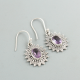 Amethyst Gemstone Earring Wholesale Silver Suppliers | Akrati Jewels Inc