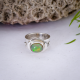 Ethiopian Opal Precious Sterling Silver Ring Jewelry From India Supplier | Akrati Jewels Inc