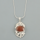 Sun Stone 925 Sterling Silver Pendant Jewelry From India Supplier | Akrati Jewels Inc