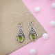 Sterling Silver Peridot Earring Jewelry From India Supplier | Akrati Jewels Inc