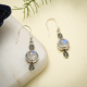 Moonstone Sterling Silver Earring Wholesale Silver Supplier | Akrati Jewels Inc