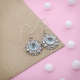 Blue Topaz Gemstone Silver Earring Wholesale Supplier Jewelery | Akrati Jewels Inc