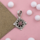 Vintage Sterling Silver Rhodochrosite Pendant | Akrati Jewels Inc