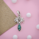 New Arrival Malachite Gemstone Silver Pendant Online Gemstone Jewelery | Akrati Jewels Inc