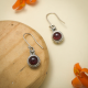 Red Garnet 925 Sterling Silver Earring Wholesale Supplier Jewelry | Akrati Jewels Inc
