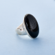 925 Sterling Silver Black Onyx Gemstone Ring | Akrati Jewels Inc