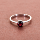 Exclusive Garnet Gemstone Silver Ring Jewelry | Akrati Jewels Inc