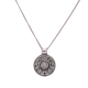 Moonstone Cabochon Pendant Sterling Silver  | Akrati Jewels Inc