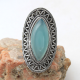 Bali Design Chalcedony Sterling Silver Ring Jewelery | Akrati Jewels Inc