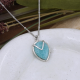 Everyday wear 925 Sterling Silver Tear Drop Pendant Necklace Jewelry Supplier | Akrati Jewels Inc