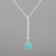 925 Silver Amazonite Necklace jewelry wholesale supplier | Akrati Jewels Inc