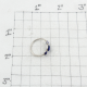 Minimalist Sterling Silver Lapis Lazuli Ring Gemstone Jewelery suppliers | Akrati Jewels Inc
