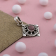 Vintage Sterling Silver Rhodochrosite Pendant | Akrati Jewels Inc