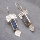 Exclusive Labradorite Gemstone Silver Earring | Akrati Jewels Inc