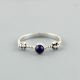 Lapis Lazuli Fine Work Ring Jewelery Manufacturer | Akrati Jewels Inc