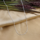 Preciously 925 Sterling Silver Venetian Box Chain For Pendant Jewllery Manufacturer 0.8 MM | Akrati Jewels Inc