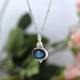 Natural Double Gemstone Nature Inspired Handmade Pendants Jewellery Dsitributor | Akrati Jewels Inc