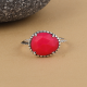 Ruby Silver Ring Gemstone Jewelery Manufacturer | Akrati Jewels Inc