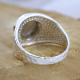 925 Sterling Silver Labradorite Hammered Band Ring | Akrati Jewels Inc