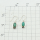Chrysoprase Sterling Silver Earring Wholesale Gemstone Jewelery | Akrati Jewels Inc