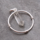Healing Crystal Quartz Pendant 925 Sterling Silver Jewelry | Akrati Jewels Inc