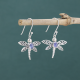 Dragon Fly Animal 925 Sterling Silver Handmade Earring Fine Jewelry Manufacturer | Akrati Jewels Inc