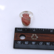 925 Sterling Silver Big Oval Shaped Rhodochrosite Ring US 8 | Akrati Jewels Inc