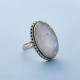 Bali design moonstone silver ring jewelry | Akrati Jewels Inc