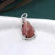 925 Sterling Silver Pear Shape Natural Rhodochrosite Pendant Jewelry for Girls | Akrati Jewels Inc