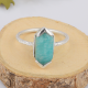 925 Sterling silver Amazonite Handmade ring | Akrati Jewels Inc