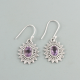 Amethyst Gemstone Earring Wholesale Silver Suppliers | Akrati Jewels Inc