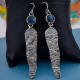 Labradorite Gemstone Earring Silver Jewelery Manufacturer | Akrati Jewels Inc